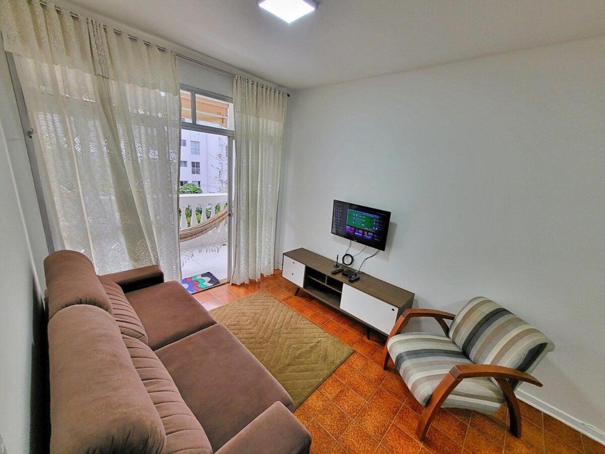 Ap 02 Dorms - Enseada - Com Sacada, Ar-Cond, Wi-Fi, 01 Vaga, Lado Praia Guarujá Exteriör bild